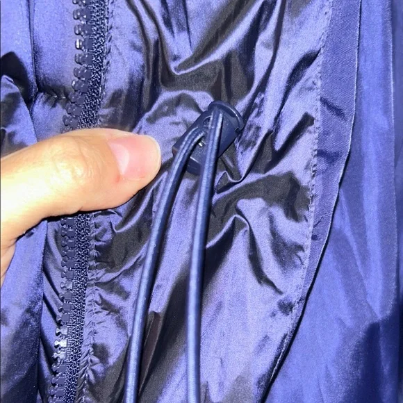 Women’s Blue Puffer Coat - Picture 4 of 9